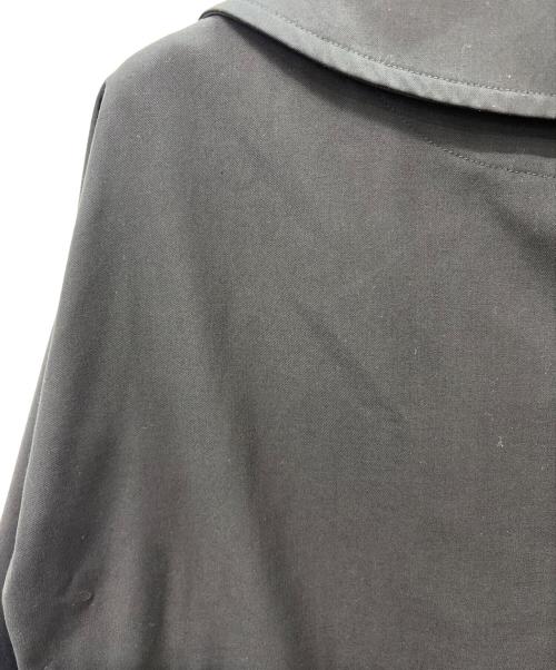 GARNIER（ガルニエ）Garnier (ガルニエ) ステンカラーコート ブラック サイズ:Mの古着・服飾アイテム