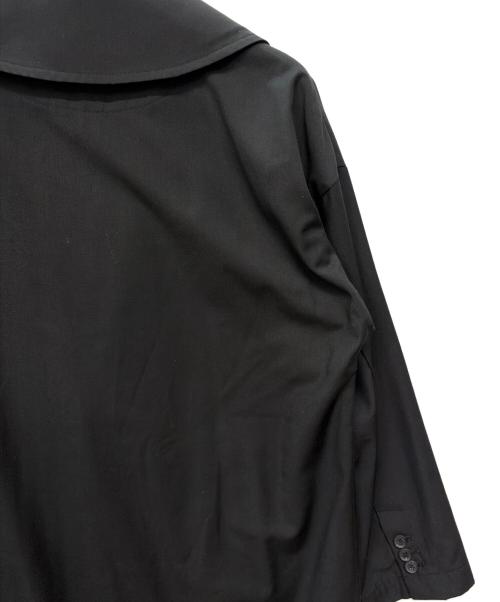 GARNIER（ガルニエ）Garnier (ガルニエ) ステンカラーコート ブラック サイズ:Mの古着・服飾アイテム