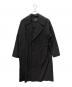 Garnier（ガルニエ）の古着「ステンカラーコート」｜ブラック
