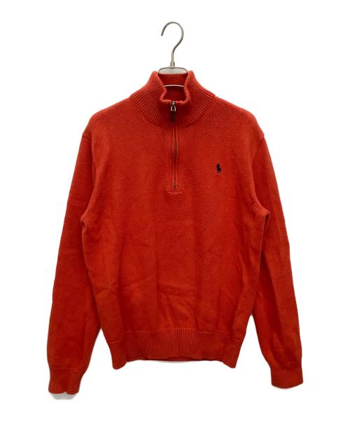 POLO RALPH LAUREN（ポロ・ラルフローレン）POLO RALPH LAUREN (ポロ・ラルフローレン) 厚手ニット オレンジ サイズ:XSの古着・服飾アイテム