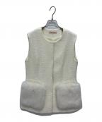 Apuweiser-richeアプワイザーリッシェ）の古着「ツイードジレ」｜ホワイト