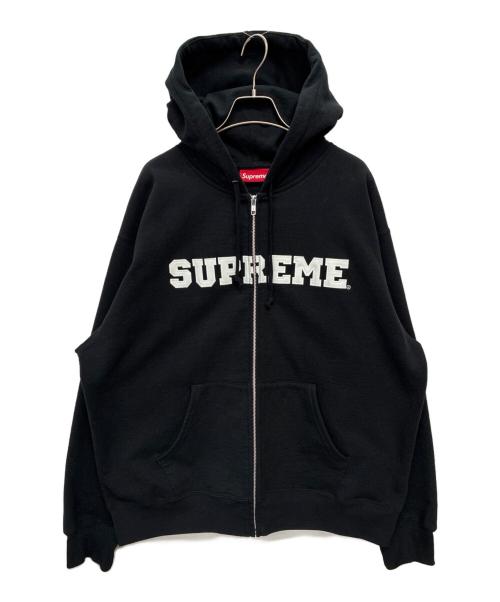SUPREME（シュプリーム）Supreme (シュプリーム) 25AW COLLEGIATE APPLIQUE ZIP UP HOODED SWEATSHIRT ブラック サイズ:SIZE Lの古着・服飾アイテム