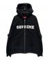 Supreme（シュプリーム）の古着「25AW COLLEGIATE APPLIQUE ZIP UP HOODED SWEATSHIRT」｜ブラック