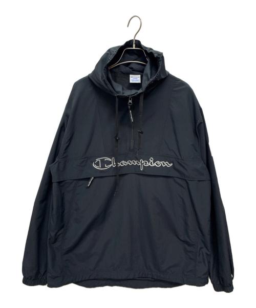 Champion（チャンピオン）Champion (チャンピオン) アノラックパーカー ブラック サイズ:SIZE Lの古着・服飾アイテム