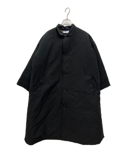 Yarmo（ヤーモ）Yarmo (ヤーモ) ニュー キルティング ラボコート ブラック サイズ:ONE SIZEの古着・服飾アイテム