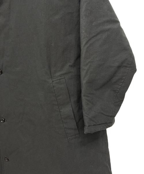 Yarmo（ヤーモ）Yarmo (ヤーモ) ニュー キルティング ラボコート ブラック サイズ:ONE SIZEの古着・服飾アイテム