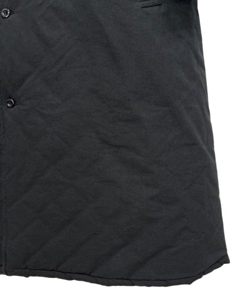 Yarmo（ヤーモ）Yarmo (ヤーモ) ニュー キルティング ラボコート ブラック サイズ:ONE SIZEの古着・服飾アイテム