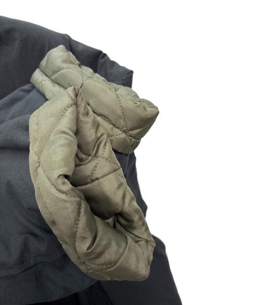 Yarmo（ヤーモ）Yarmo (ヤーモ) ニュー キルティング ラボコート ブラック サイズ:ONE SIZEの古着・服飾アイテム