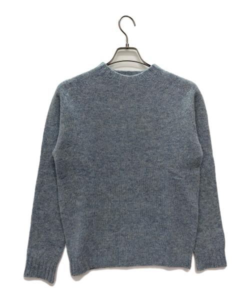INVERALLAN（インバーアラン）INVERALLAN (インバーアラン) シェットランドニット ブルー サイズ:38の古着・服飾アイテム