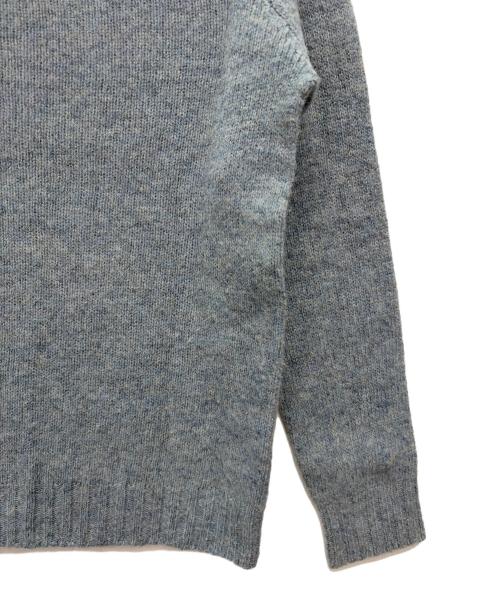 INVERALLAN（インバーアラン）INVERALLAN (インバーアラン) シェットランドニット ブルー サイズ:38の古着・服飾アイテム