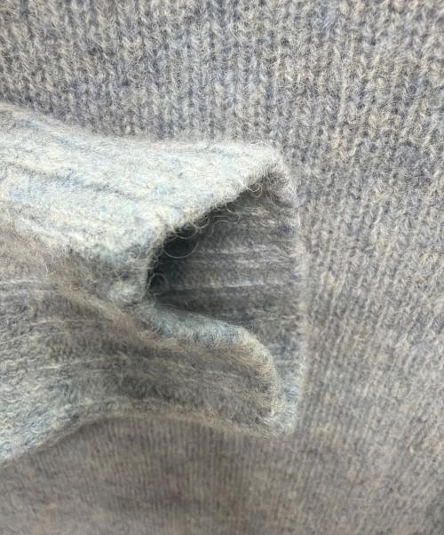 INVERALLAN（インバーアラン）INVERALLAN (インバーアラン) シェットランドニット ブルー サイズ:38の古着・服飾アイテム