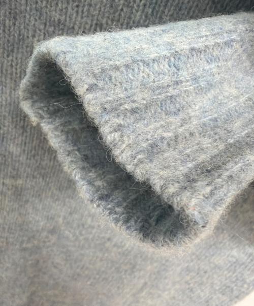 INVERALLAN（インバーアラン）INVERALLAN (インバーアラン) シェットランドニット ブルー サイズ:38の古着・服飾アイテム