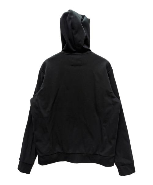 EMPORIO ARMANI（エンポリオアルマーニ）EMPORIO ARMANI (エンポリオアルマーニ) ジップパーカー ブラック サイズ:XLの古着・服飾アイテム