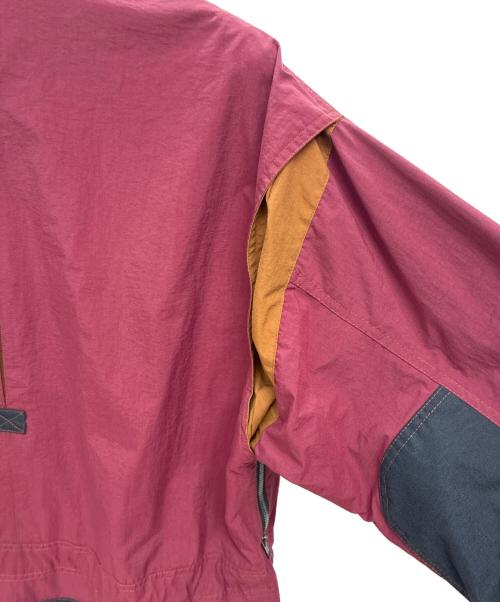 O'NEILL（オニール）O'NEILL (オニール) 90s プルオーバー ナイロンジャケット ワインレッド サイズ:Mの古着・服飾アイテム