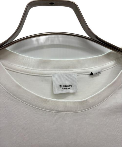 BURBERRY（バーバリー）BURBERRY (バーバリー) 半袖Tシャツ ホワイト サイズ:Mの古着・服飾アイテム