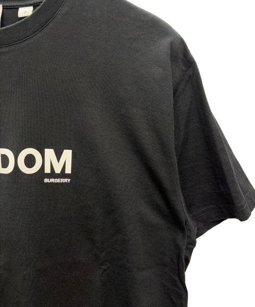 BURBERRY（バーバリー）BURBERRY (バーバリー) 半袖Tシャツ ブラック サイズ:Sの古着・服飾アイテム