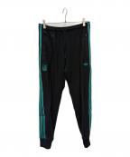 adidasアディダス）の古着「リバプールFC テラス アイコン トラックパンツ」｜グリーン×ブラック