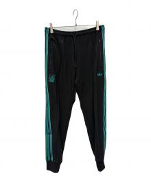adidas（アディダス）の古着「リバプールFC テラス アイコン トラックパンツ」｜グリーン×ブラック