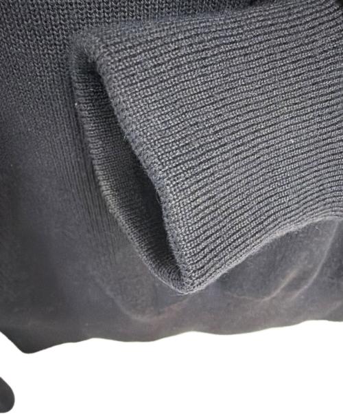 MONCLER（モンクレール）MONCLER (モンクレール) ニット切替ジップパーカー ネイビー サイズ:SIZE Sの古着・服飾アイテム