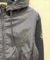 中古・古着 MONCLER (モンクレール) ニット切替ジップパーカー ネイビー サイズ:SIZE S：27000円