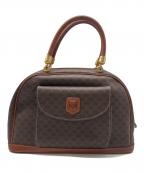 CELINEセリーヌ）の古着「マカダム ボストンバッグ」｜ブラウン