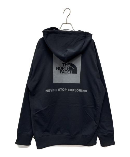 THE NORTH FACE（ザ ノース フェイス）THE NORTH FACE (ザ ノース フェイス) バックスクエアロゴフーディ ブラック サイズ:XLの古着・服飾アイテム