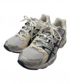 asicsアシックス）の古着「GEL-NIMBUS 9」｜ベージュ×ネイビー