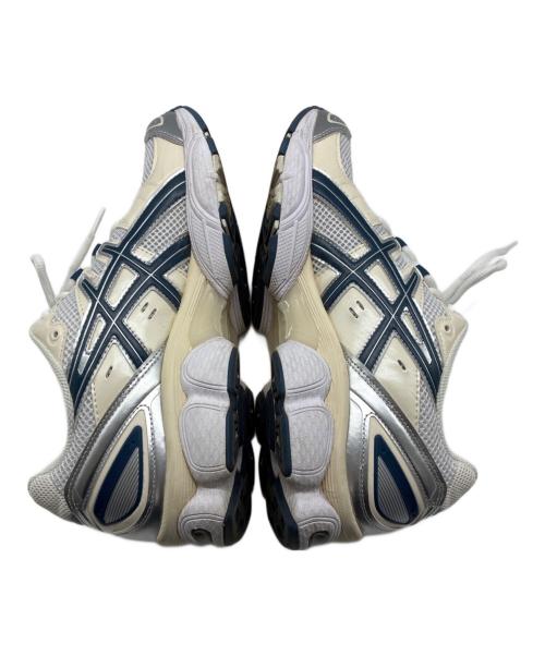 asics（アシックス）asics (アシックス) GEL-NIMBUS 9 ベージュ×ネイビー サイズ:27.5cmの古着・服飾アイテム