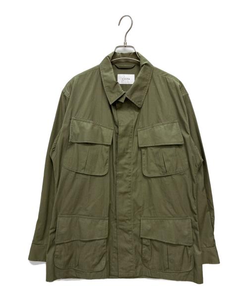 CIOTA（シオタ）CIOTA (シオタ) スビンウェザー ジャングルファティーグジャケット グリーン サイズ:SIZE 5の古着・服飾アイテム