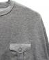 中古・古着 DAIWA PIER39 (ダイワ ピア39) TECH SWEAT MIL POCKET CREW ライトグレー サイズ:L：8000円