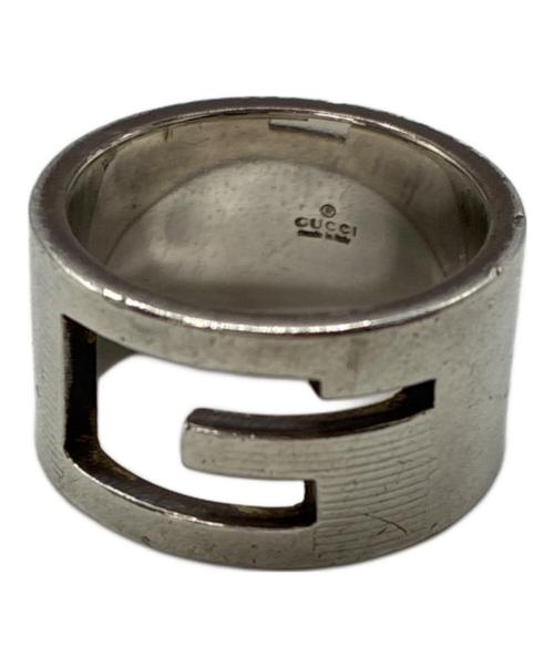 GUCCI（グッチ）GUCCI (グッチ) ブランデッドG リング シルバー サイズ:不明の古着・服飾アイテム