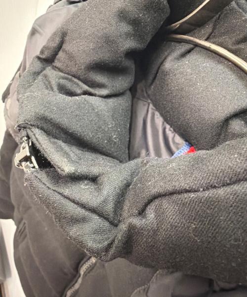 MONCLER（モンクレール）MONCLER (モンクレール) モンジュネーブル ダウンジャケット ブラック サイズ:SIZE 1の古着・服飾アイテム