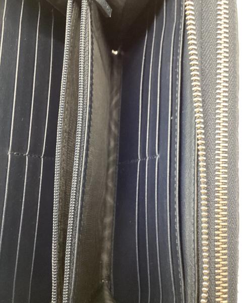 GUCCI（グッチ）GUCCI (グッチ) 長財布 ネイビーの古着・服飾アイテム