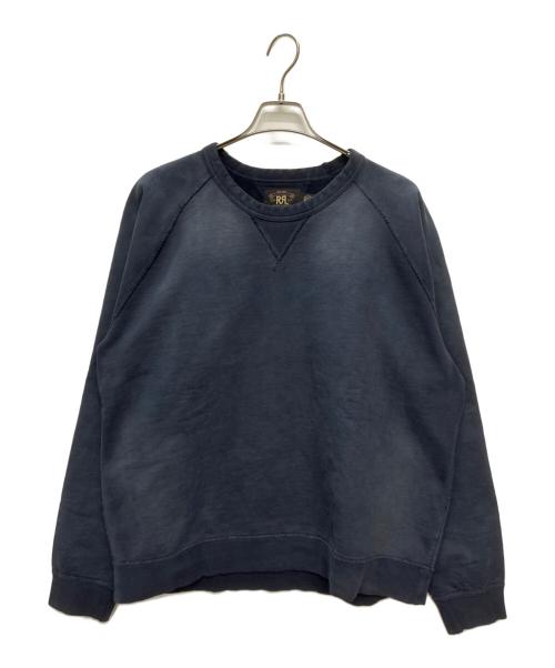 RRL（ダブルアールエル）RRL (ダブルアールエル) クルーネックプルオーバー ネイビー サイズ:XXLの古着・服飾アイテム