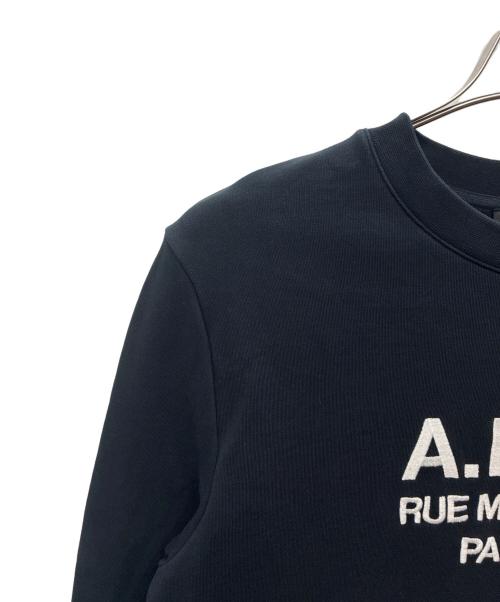 A.P.C.（アーペーセー）A.P.C. (アーペーセー) クルーネックスウェット ダークネイビー サイズ:Sの古着・服飾アイテム