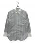 BEAUTY&YOUTH（ビューティーアンドユース）の古着「長袖シャツ　コットンストライプ クレリック シャツ」｜ブルー×ホワイト