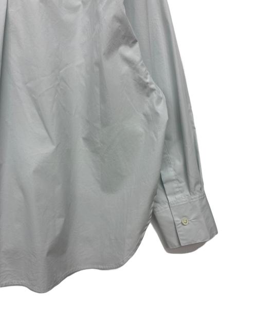 BEAUTY&YOUTH（ビューティーアンドユース）BEAUTY&YOUTH (ビューティーアンドユース) 長袖シャツ　フード ボリュームシャツ ブルー サイズ:S 未使用品の古着・服飾アイテム