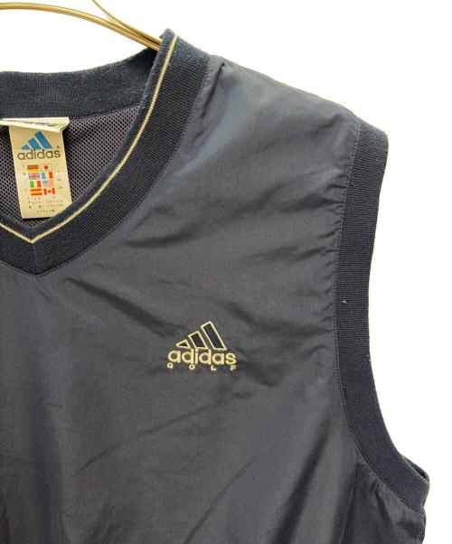 adidas（アディダス）adidas (アディダス) 古着 (フルギ) 90s ベスト ネイビー サイズ:XLの古着・服飾アイテム