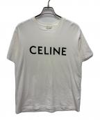 CELINEセリーヌ）の古着「ルーズ Tシャツ / コットンジャージー」｜ホワイト
