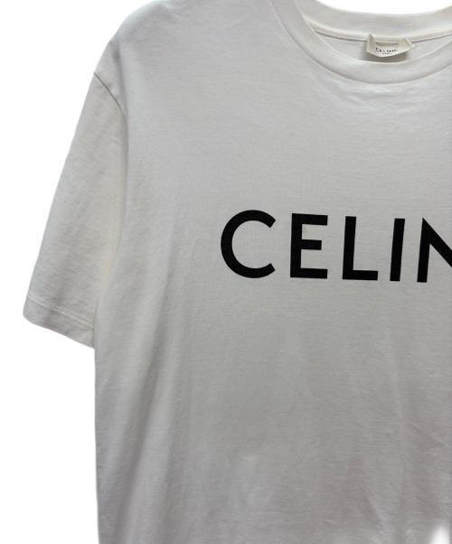 CELINE（セリーヌ）CELINE (セリーヌ) ルーズ Tシャツ / コットンジャージー ホワイト サイズ:Sの古着・服飾アイテム