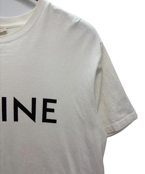 CELINE（セリーヌ）CELINE (セリーヌ) ルーズ Tシャツ / コットンジャージー ホワイト サイズ:Sの古着・服飾アイテム