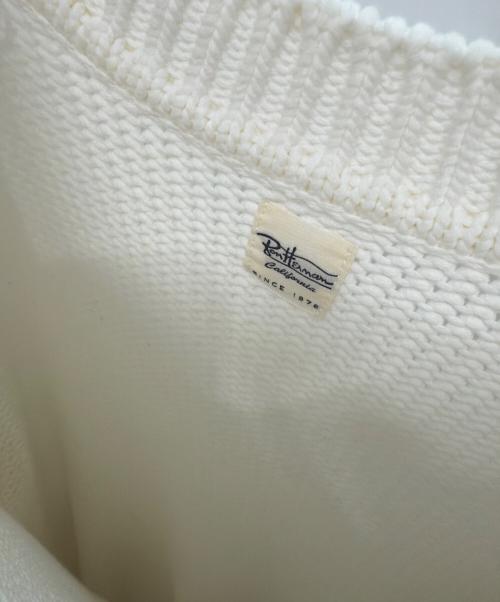 Ron Herman（ロンハーマン）Ron Herman (ロンハーマン) 厚手ニット ホワイト サイズ:Sの古着・服飾アイテム
