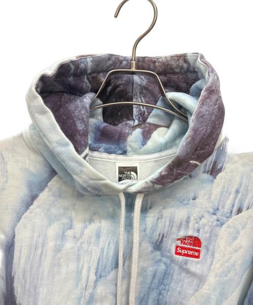 SUPREME（シュプリーム）Supreme (シュプリーム) THE NORTH FACE (ザ ノース フェイス) ICE CLIMB HOODED SWEAT スカイブルー サイズ:Mの古着・服飾アイテム