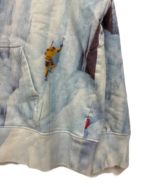 SUPREME（シュプリーム）Supreme (シュプリーム) THE NORTH FACE (ザ ノース フェイス) ICE CLIMB HOODED SWEAT スカイブルー サイズ:Mの古着・服飾アイテム