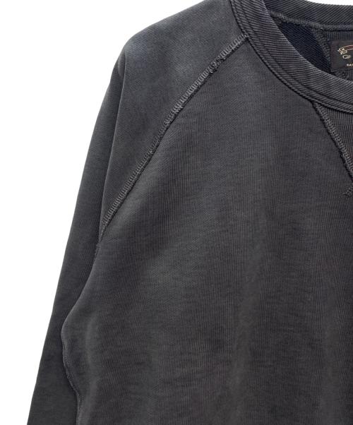 RRL（ダブルアールエル）RRL (ダブルアールエル) フレンチテリークルーネックスウェット ブラック サイズ:XXLの古着・服飾アイテム