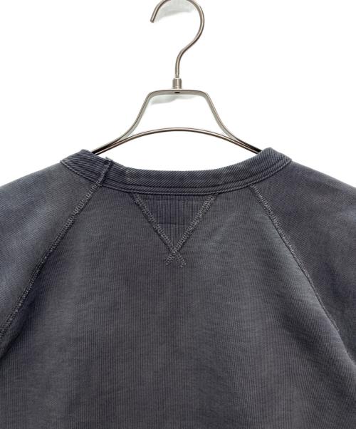 RRL（ダブルアールエル）RRL (ダブルアールエル) フレンチテリークルーネックスウェット ブラック サイズ:XXLの古着・服飾アイテム