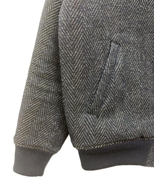 JAPAN BLUE JEANS（ジャパンブルージーンズ）JAPAN BLUE JEANS (ジャパンブルージーンズ) Herringbone Tweed Denim Bomber Jacket ネイビー サイズ:Mの古着・服飾アイテム