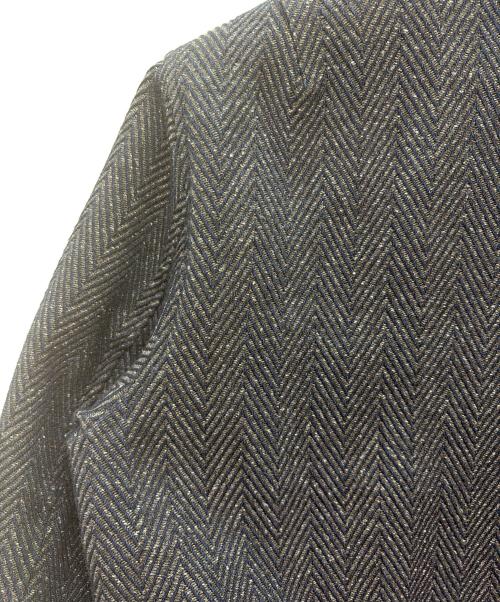 JAPAN BLUE JEANS（ジャパンブルージーンズ）JAPAN BLUE JEANS (ジャパンブルージーンズ) Herringbone Tweed Denim Bomber Jacket ネイビー サイズ:Mの古着・服飾アイテム