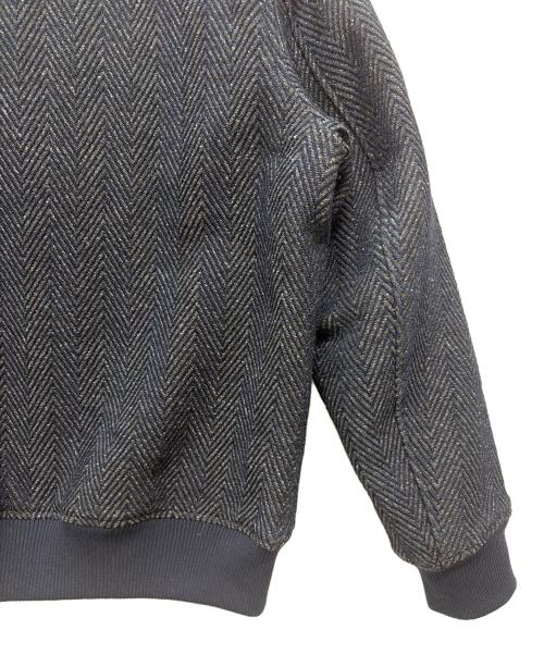 JAPAN BLUE JEANS（ジャパンブルージーンズ）JAPAN BLUE JEANS (ジャパンブルージーンズ) Herringbone Tweed Denim Bomber Jacket ネイビー サイズ:Mの古着・服飾アイテム