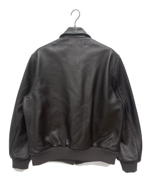 Willis&Geiger（ウィリスアンドガイガー）Willis&Geiger (ウィルスガイガー) A-2フライトジャケット ブラウン サイズ:4XLの古着・服飾アイテム